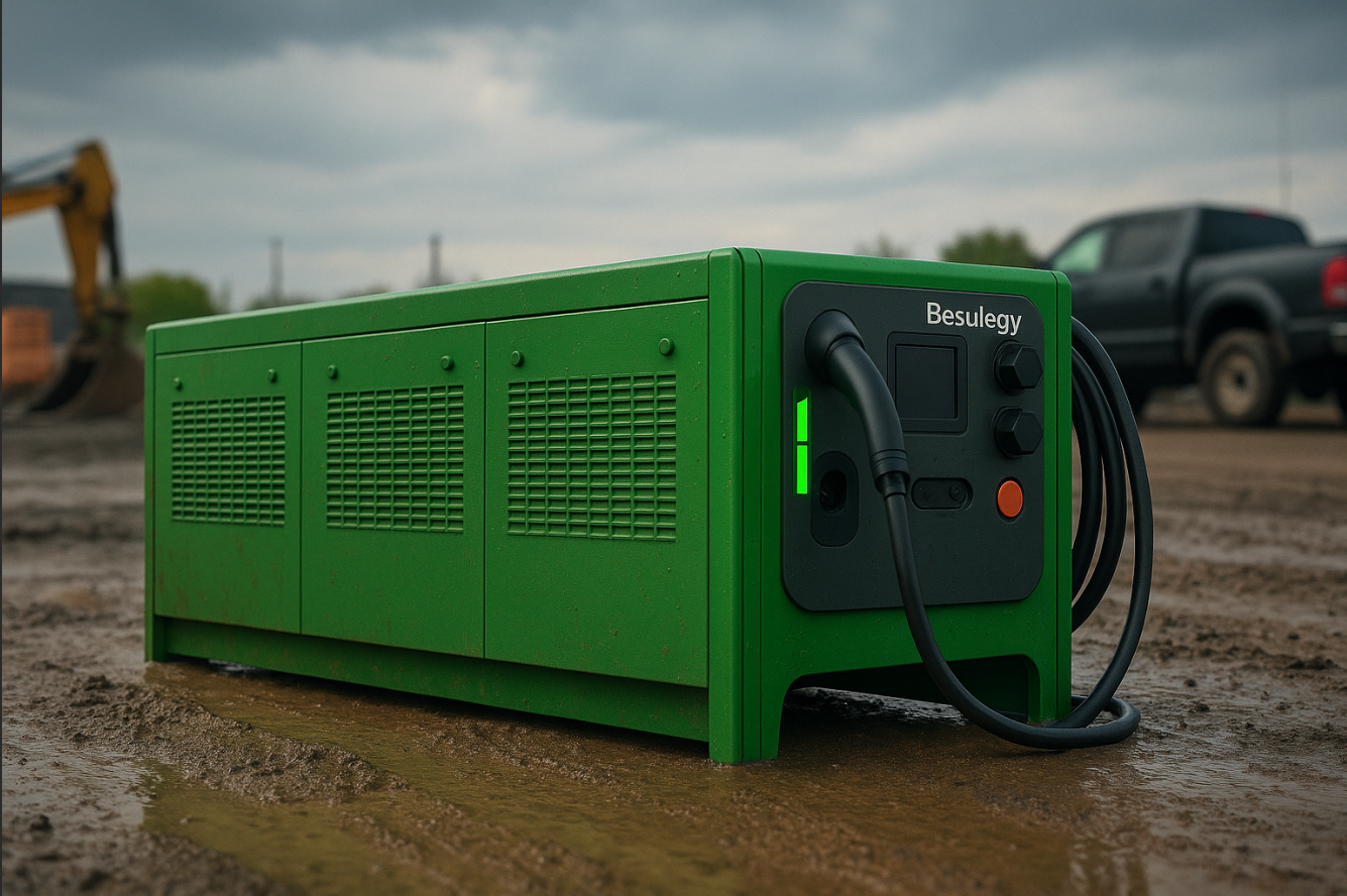 170kwh/120kw mobile ev charge station