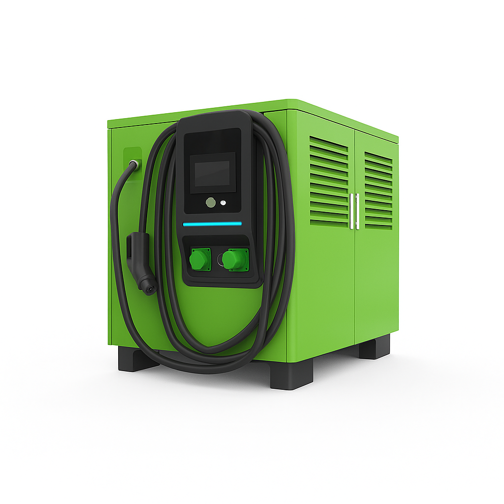 75kwh/60kw mobile ev charge station