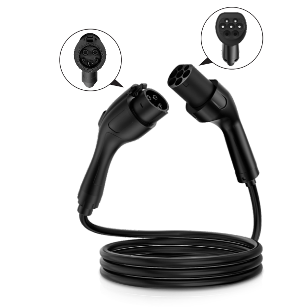 Type2-J1772 Charging Cable