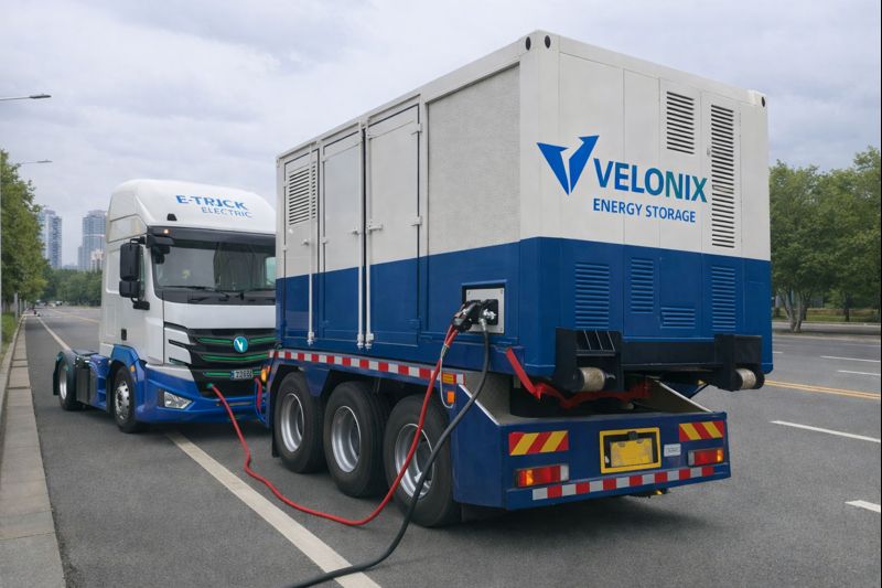 Velonix 1000kWh Mobile Fa